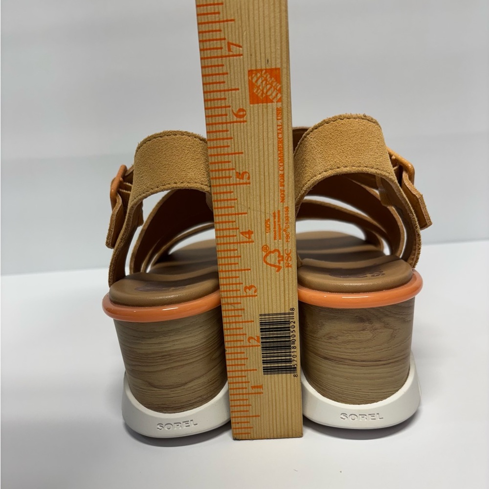 ✨SOREL Women's Joanie III Ankle Strap Wedge Sandal Size 8.5 - Picture 12 of 12